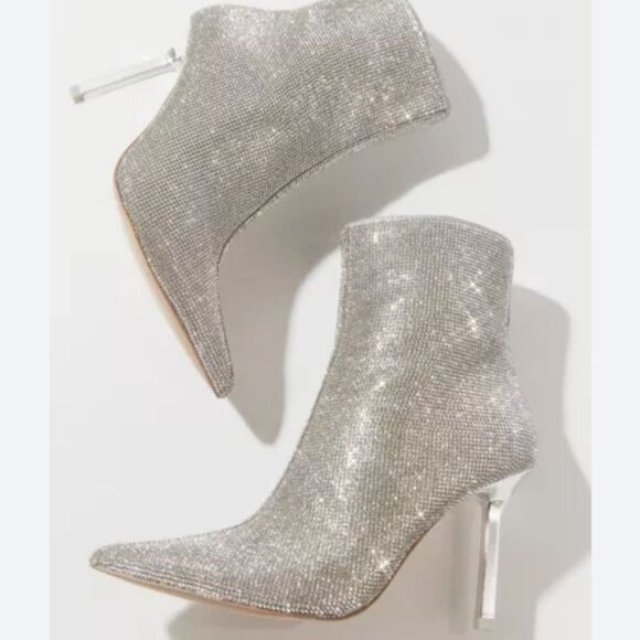 Steve Madden Elysia-R Rhinestone Bootie - Picture 2 of 15